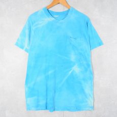 画像1: 80's FRUIT OF THE LOOM USA製 無地ポケットTシャツ XL (1)