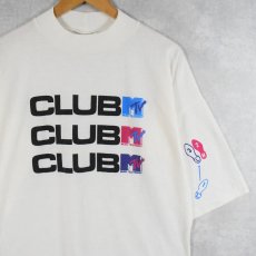 画像1: 80's MTV USA製 "CLUB MTV" プリントTシャツ ONE SIZE (1)