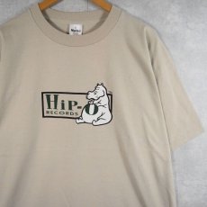 画像1: Hip-O Records USA製 レコードレーベルTシャツ XL (1)