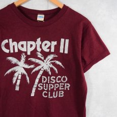 画像1: 70's Champion バータグ USA製 "Chapter II DISCO SUPPER CLUB" ディスコクラブプリントＴシャツ M (1)