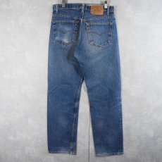 画像2: 90's Levi's 501 USA製 デニムパンツ W30 (2)