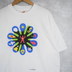 画像1: 90's randstad 人材サービス企業プリントTシャツ XL (1)