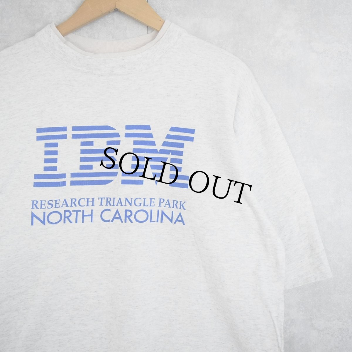 画像1: IBM USA製 コンピューター企業 ロゴプリントTシャツ XL (1)