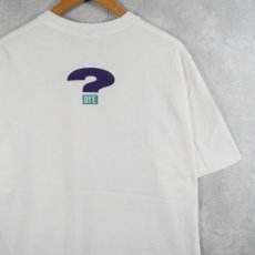 画像2: 90's DFE USA製 "different is... beautiful" カエルイラストプリントTシャツ XL (2)