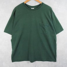 画像1: 90's GAP USA製 無地ポケットTシャツ XL (1)