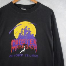 画像1: 90's MONSTER MASH DASH USA製 イベントプリントTシャツ BLACK M (1)