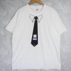 画像1: 90's IBM USA製 コンピューター企業 騙し絵プリントTシャツ XL (1)