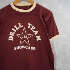 画像1: 70〜80's "DRILL TEAM USA SHOWCASE" フットボールTシャツ  (1)