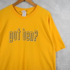 画像1: "got ben?" パロディプリントTシャツ XL (1)