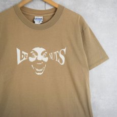 画像1: CANADA製 "be NUTS" プリントTシャツ L (1)