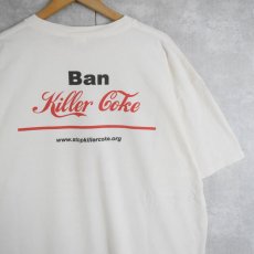 画像2: Killer Coke USA製 キャンペーン運動 プリントTシャツ 2XL (2)