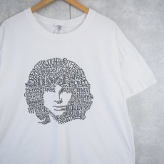 画像1: The Doors "JIM MORRISON" ロックミュージシャンプリントTシャツ XL (1)