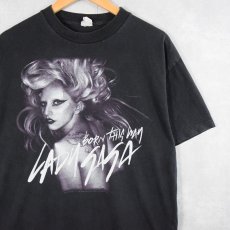 画像1: 2011 LADY GAGA "BORN THIS WAY" ミュージシャンツアーTシャツ L (1)