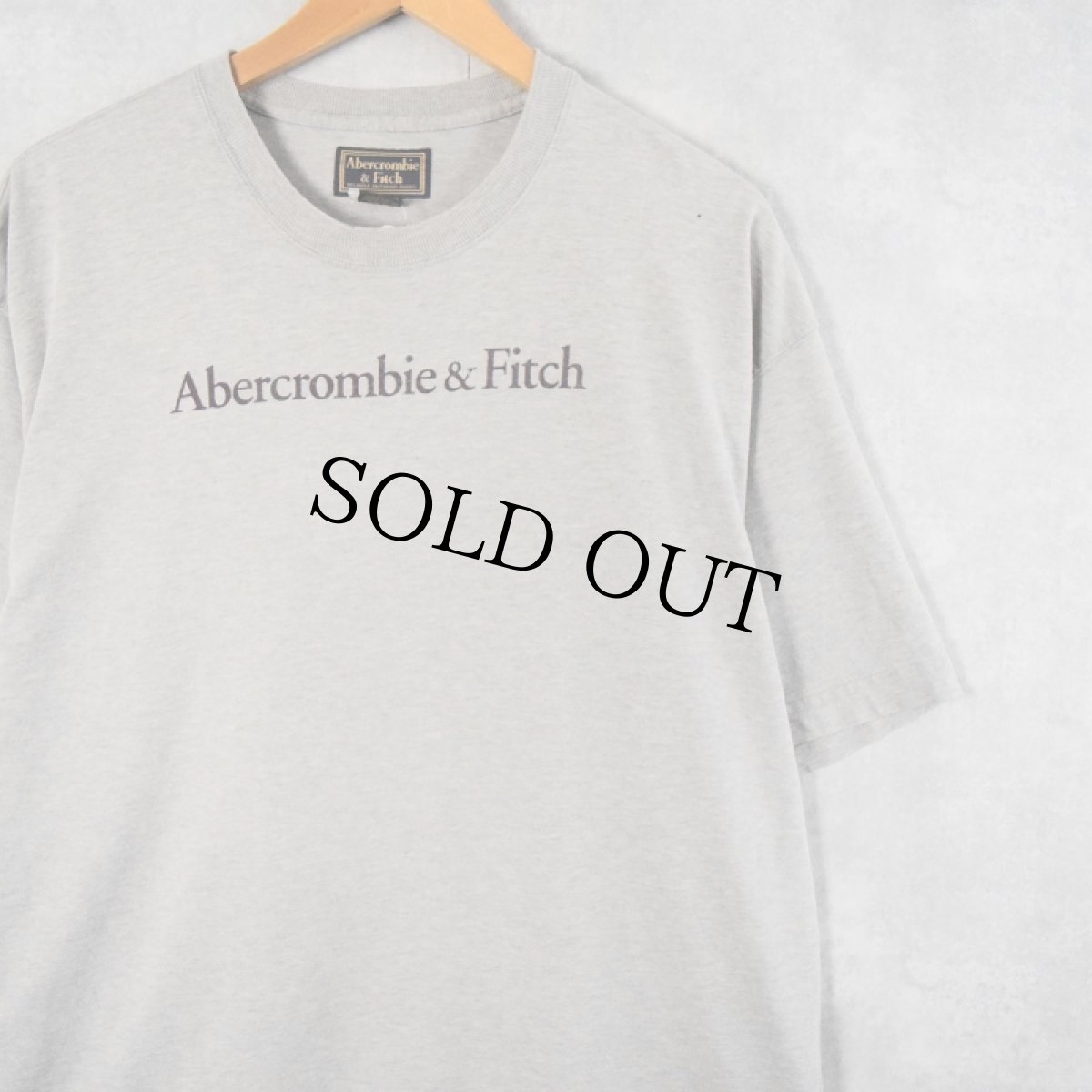 画像1: Abercrombie&Fitch ロゴプリントTシャツ XL (1)