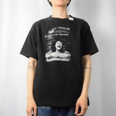 画像2: 90's LILY TOMLIN written by JANE WAGNER 舞台プリントTシャツ BLACK (2)