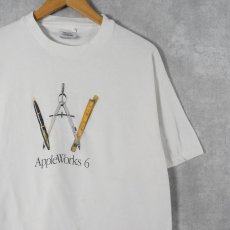 画像1: 2000's Apple Works 6 プリントTシャツ XL (1)