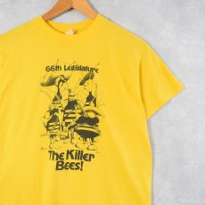 画像1: 70's USA製 "The Killer Bees!" イラストプリントTシャツ (1)