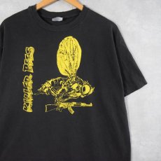 画像1: 90's USA製 "Killer Beers" ミツバチプリントTシャツ XL (1)