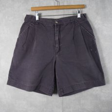 画像3: 90's Patagonia "IRREGULAR" 2タック コットンチノショーツ W33 (3)