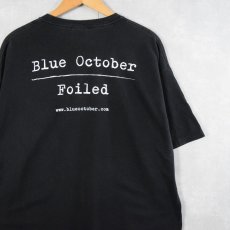 画像2: 2000's Blue October "Foiled" ロックバンドTシャツ BLACK XL (2)