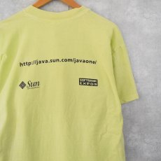 画像2: 90's Java One USA製 Java開発者会議 プリントTシャツ L (2)