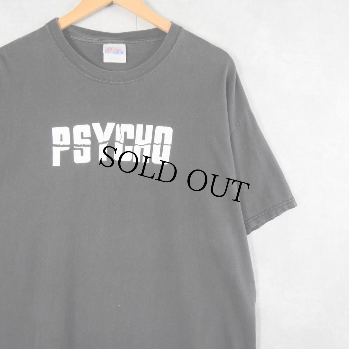 画像1: PSYCHO サイコスリラー映画プリントTシャツ XL (1)