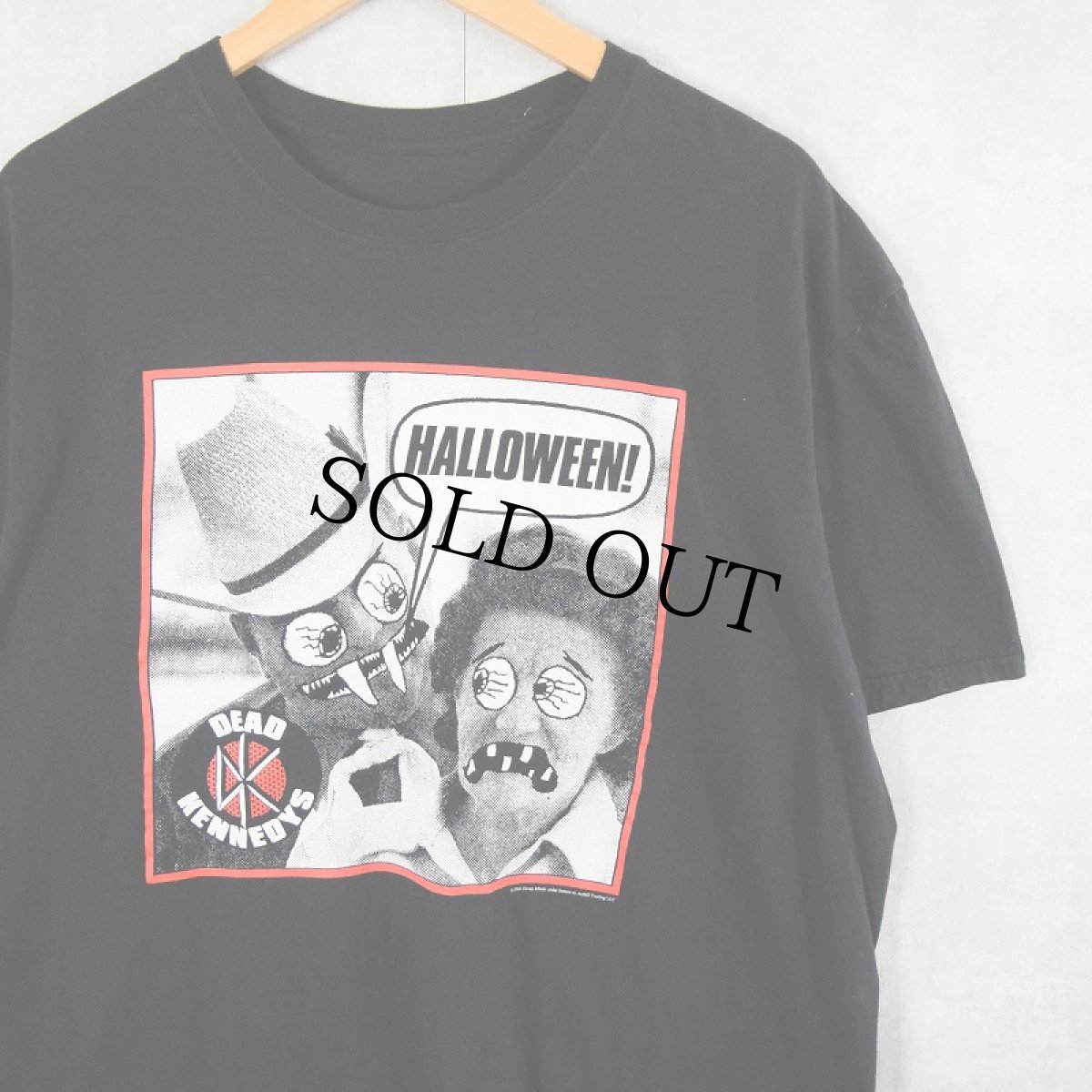画像1: 2000's Dead Kennedys "HALLOWEEN!" ハードコア・パンクバンドTシャツ BLACK (1)