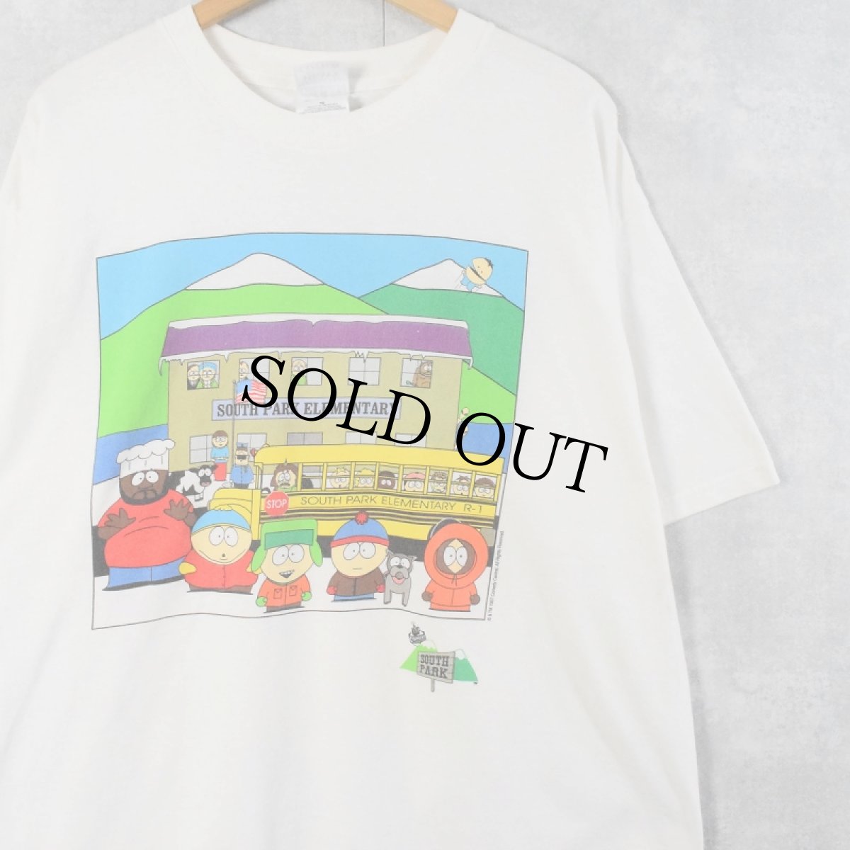 画像1: 90's SOUTH PARK キャラクタープリントTシャツ XL (1)