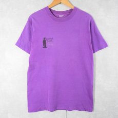 画像2: 〜90's ブート STUSSY USA製 シャドーマンプリントTシャツ M (2)