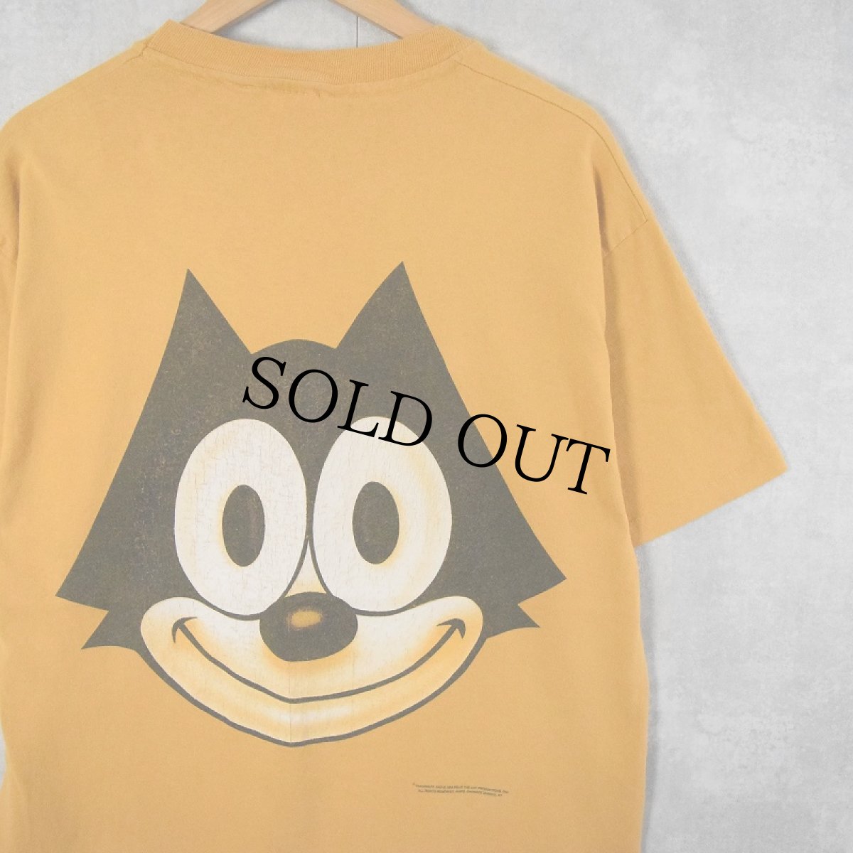 画像1: 90's FELIX USA製 "FELIX THE CAT" キャラクタープリントTシャツ XL (1)