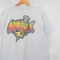 画像1: 90's AIR WALK USA製 スカルプリントTシャツ XL (1)