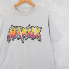 画像2: 90's AIR WALK USA製 スカルプリントTシャツ XL (2)