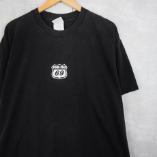 画像1: PORN STAR スケートブランド ロゴプリントTシャツ BLACK XL (1)