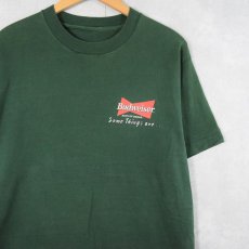 画像2: 90's Budweiser "Worth the Wait" ビールメーカー トナカイプリントTシャツ (2)