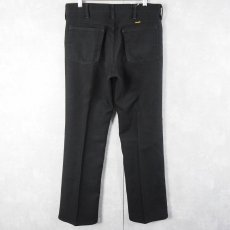 画像2: 90's Wrangler USA製 ランチャードレスジーンズ BLACK W31 (2)