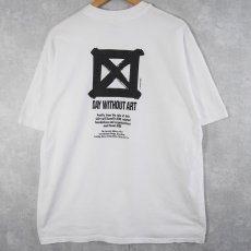 画像2: 90's DAY WITHOUT ART DECENBER 1 1993 エイズプロジェクトプリントTシャツ XL (2)