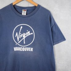 画像1: 90〜2000's Virgin Records ロゴプリントTシャツ XL (1)