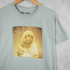 画像1: Billie Eilish "Happier Than Ever" ミュージシャンTシャツ M (1)