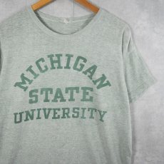 画像1: 60's "MICHIGAN STATE UNIVERSITY" プリントTシャツ (1)