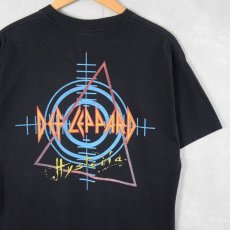 画像2: 80's DEF LEPPARD USA製 "Hysteria" ロックバンドTシャツ BLACK L (2)