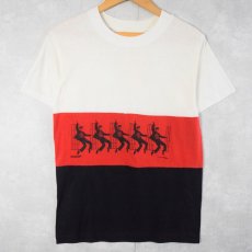 画像1: 80's Elvis Presley USA製 ロックミュージシャンプリントTシャツ M (1)