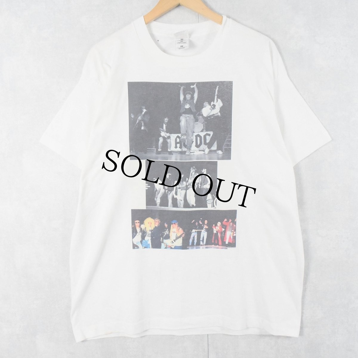 画像1: 90's CANADA製 "RETRO METALHEADS TOUR 94-97" ハンドペイント バンドTシャツ XL (1)