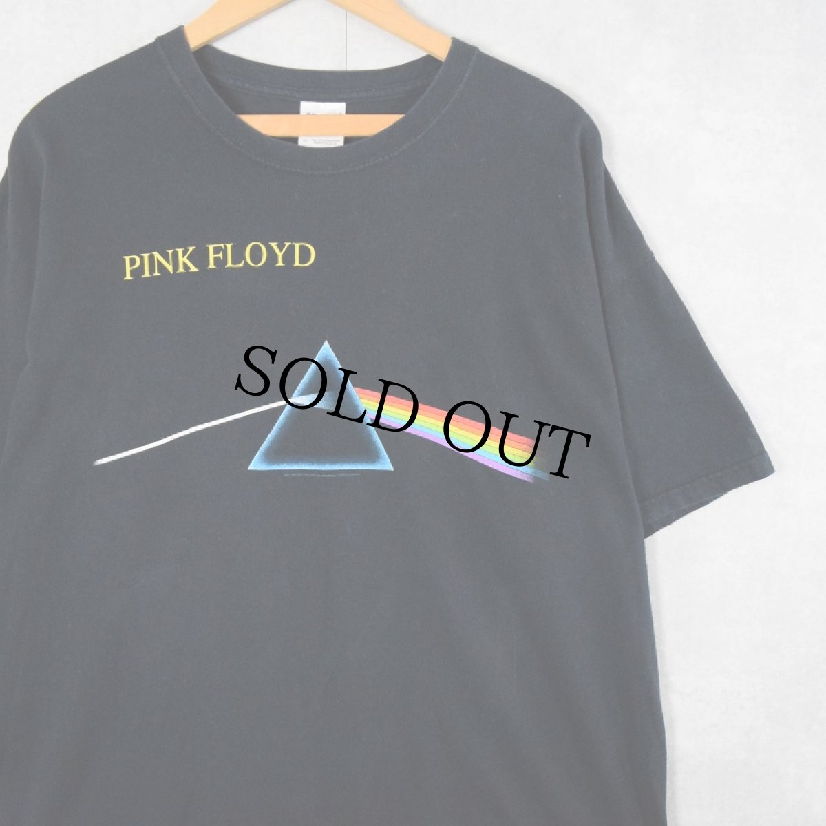 画像1: PINK FLOYD "DARK SIDE OF THE MOON" ロックバンドTシャツ BLACK XL (1)