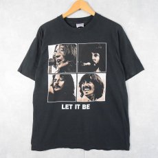 画像1: 【お客様専用ページ】90's THE BEATLES USA製 "LET IT BE" ロックバンド プリントTシャツ BLACK L (1)