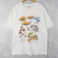 画像1: Poisonous Mushrooms アートプリントTシャツ XL (1)