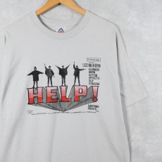 画像1: THE BEATLES "HELP!" ロックバンド 映画プリントTシャツ L (1)