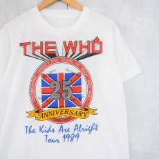 画像1: 80's THE WHO ロックバンドツアープリントTシャツ (1)