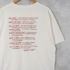 画像2: Crappy Life シュールプリントTシャツ XL (2)