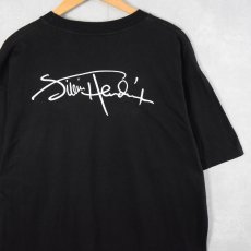 画像2: 90's Jimi Hendrix USA製 ミュージシャンプリントTシャツ BLACK XL (2)