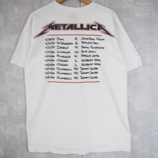 画像2: 90's METALLICA ロックバンド プリントTシャツ L (2)